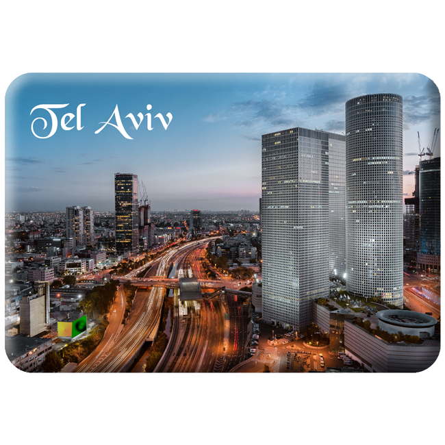 Tel Aviv at Night Magnet